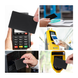NFC Tag NTAG215 PVC karta 13.56MHz Prostokątny 0,87*85,5*54 mm pusty programowalny - Сzarny 10 SZT