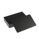 NFC Tag NTAG215 PVC karta 13.56MHz Prostokątny 0,87*85,5*54 mm pusty programowalny - Сzarny 10 SZT