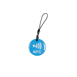 Brelok TAG NFC NTAG213 13.56MHz pusty programowalny Niebieski