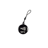 Brelok TAG NFC NTAG213 13.56MHz pusty programowalny Czarny