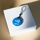 Brelok TAG NFC NTAG213 13.56MHz pusty programowalny Niebieski - Zestaw 5 SZT