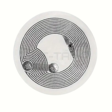 NFC Tag NTAG216 Naklejka ETYKIETA 13.56MHz Okrągły 25 mm pusty programowalny - Biały