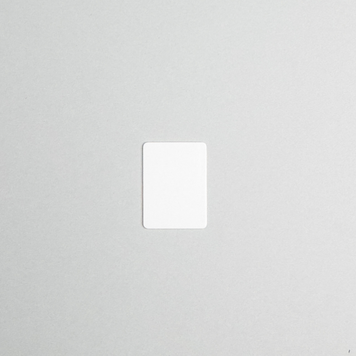 NFC Tag NTAG215 PVC karta 13.56MHz Prostokątny 22*30 mm pusty programowalny - Biały