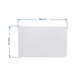 NFC Tag NTAG215 PVC karta 13.56MHz Prostokątny 0,87*85,5*54 mm pusty programowalny - Biały